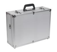 Sealey Tool Case Box Aluminium Square Edges Organiser Storage Workshop Ap603