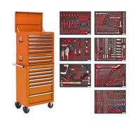 Sealey TBTPCOMBO4 Tool Chest Combi 14 Drawer - BB Runner - Orge & ...