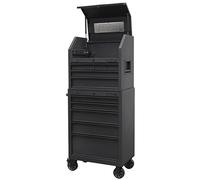 Sealey AP27BESTACK Superline PRO Black Edition Tool Chest Combination with 9 Sof