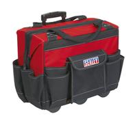 Sealey Tool Storage Bag on Wheels 450mm Heavy-Duty Bags DIY Tools Garage - AP512