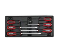 Sealey TBT29 Tool Tray With Hammer-Thru Screwdriver Set 6Pc