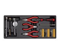 Sealey Tool Tray with Precision and Pick-up Tool Set 38pc