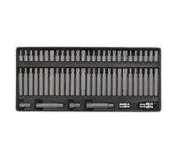 Sealey Tool Tray with Security TRX-Star/Hex/Ribe/Spline Bit Set 60p TBT11