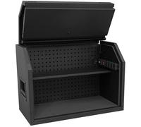 Sealey Toolbox Hutch 910mm with Power Strip Black AP36HBE