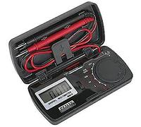 Sealey Tools Pocket Sized Digital Audible Multimeter Tester Multi Meter + Case