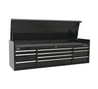 Sealey Topchest 10 Drawer 1830mm Heavy-Duty Black PTB181510