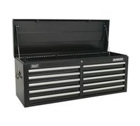 Sealey AP5210TB Topchest 10 Drawer with Ball Bearing Runners - Black