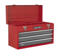 Sealey American PRO® Tool Chest 3 Drawer - Red/Grey