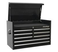 Sealey Topchest 8 Drawer 915mm Heavy-Duty Black Ptb91508