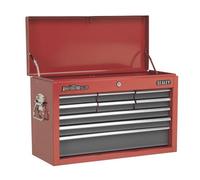 Sealey Topchest 9 Drawer With Ball-Bearing Slides - Red/grey Ap22509Bb