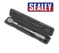Sealey Torque Wrench 3/8" Drive Ratchet Garage Tool 19-110nm 14-81lbft S0455