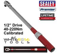Torque Wrench Micrometer Style 1/2"Sq Drive 40-220Nm - Calibrated