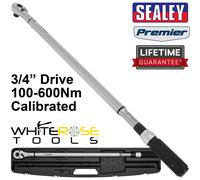 Torque Wrench Micrometer Style 3/4"Sq Drive 100-600Nm - Calibrated
