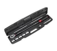Sealey Torque Wrench Set 1/2in Sq Drive 60-330Nm 8pc Chrome STW915B