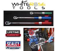 Sealey 3pc Micrometer Style Torque Wrench Set - STW900SET