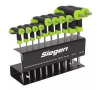 SEALEY TORX KEY SET TRX STAR 10PC T HANDLE ALLEN KEY ALLAN HEX WRENCH S01151