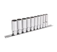 Sealey AK69910D Socket Set 10Pc Deep 3/8inSq Drive Total Drive®