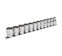 Sealey Socket Set AK70612 12pc 1/2" Drive Total Drive Spline Torx