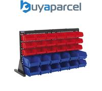 Sealey TPS1218 Bin Storage System Bench Mounting 30 Bins