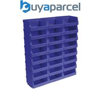 Sealey TPS124B Plastic Storage Bin 105 x 85 x 55mm, Blue - Pack of 24
