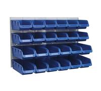 Sealey Tps131 Bin and Panel Combination 24 Bins - Blue
