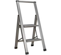 Sealey APSL2 Aluminium Professional Folding Step Ladder 2-Step 150Kg Capacity