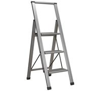 Sealey Step Ladder APSL3 Aluminium Folding 3-Step 150kg Capacity