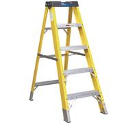 Sealey FSL5 Fibreglass Step Ladder 4-Tread EN 131