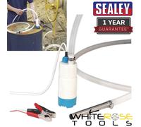 Sealey Transfer Pump Low Voltage Submersible 12V Portable