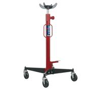 Sealey Transmission Jack 0.6 Tonne Vertical 2-Way Hydraulic Unit Red 600TR