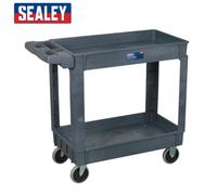 Sealey CX202 Trolley 2-Level Composite Heavy-Duty with handle
