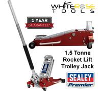 Sealey RJA1550 Trolley Jack 1.5tonne Low Entry Aluminium Rocket Lift