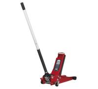 Sealey Trolley Jack 2.25 Tonne Low Profile Rocket Lift Red 2001Lere