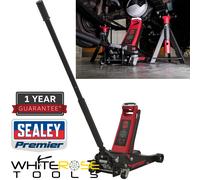 Sealey Trolley Jack 2.5tonne Low Entry Car Lift Heavy Duty Premier