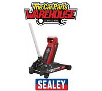 Sealey Trolley Jack 3 Tonne 3T Roadmaster Hydraulic Lifting Long Handle 3290CX