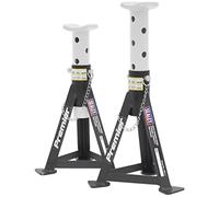 Sealey Trolley Jack 3 Tonne & Axle Stands (Pair) 3 Tonne per Stand Combo 3000CXD