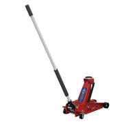 Sealey 3015CXD 3 Tonne Ton Trolley Jack Super Rocket Lift Car Van Red