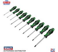 Sealey TRX-Star 10pc Screwdriver Set - AK4324HV Hi-Vis GripMAX® Handles