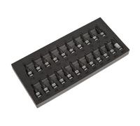 Sealey Premier 22 Piece 3/8" Drive Torx, Hex and Spline Socket Bit Set 3/8"
