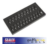 Sealey 22PCE 3/8"SQ DR TRX-STAR,Hex,Spline Socket Bit Set In EVA Foam, AK7985