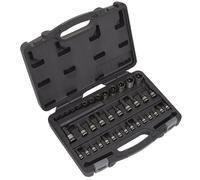 Sealey TRX-Star & Security Socket Bit Set 38pc 1/4",3/8"&1/2"Sq Dr