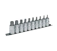 Sealey AK6208 Trx-Star* Socket Bit Set 10Pc 1/2inSq Drive