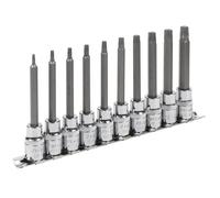 Sealey AK6236 Trx-Star* Socket Bit Set 10Pc 3/8inSq Drive 100Mm