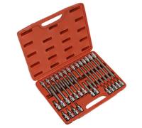 Sealey Trx-Star Socket Bit Set 32 Pieces 1/2" Square Drive Knurled Ring Ak2194