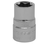 Sealey Trx-Star Socket E14 3/8" Square Drive Chrome Vanadium Steel Tool Set009
