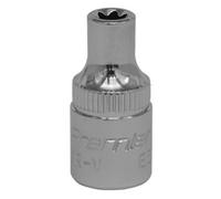Sealey Trx-Star Socket E5 1/4" Square Drive Chrome Vanadium Steel Tool Set002