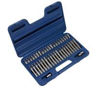 Sealey AK219 TRX-Star/Spline/Hex Bit Set 42 Piece 3/8 and 1/2sq Drive