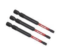 Sealey Trx-Star T20 Impact Power Tool Bits Forged From S2 Steel 75mm 3Pc Ak8267