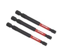Sealey AK8269 Trx Star* T27 Impact Power Tool Bits 75Mm - 3Pc