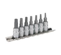 Sealey SX106 Trx-Ts* Security Socket Bit Set 7Pc 1/4inSq Drive
